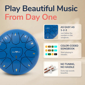 Steel Tongue Drum for Kids – The Calming Musical Gift for Children