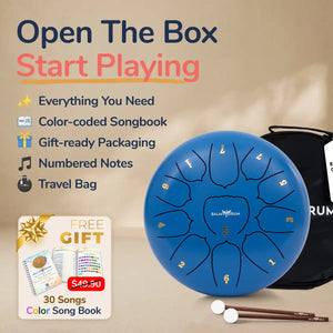 Steel Tongue Drum for Kids – The Calming Musical Gift for Children