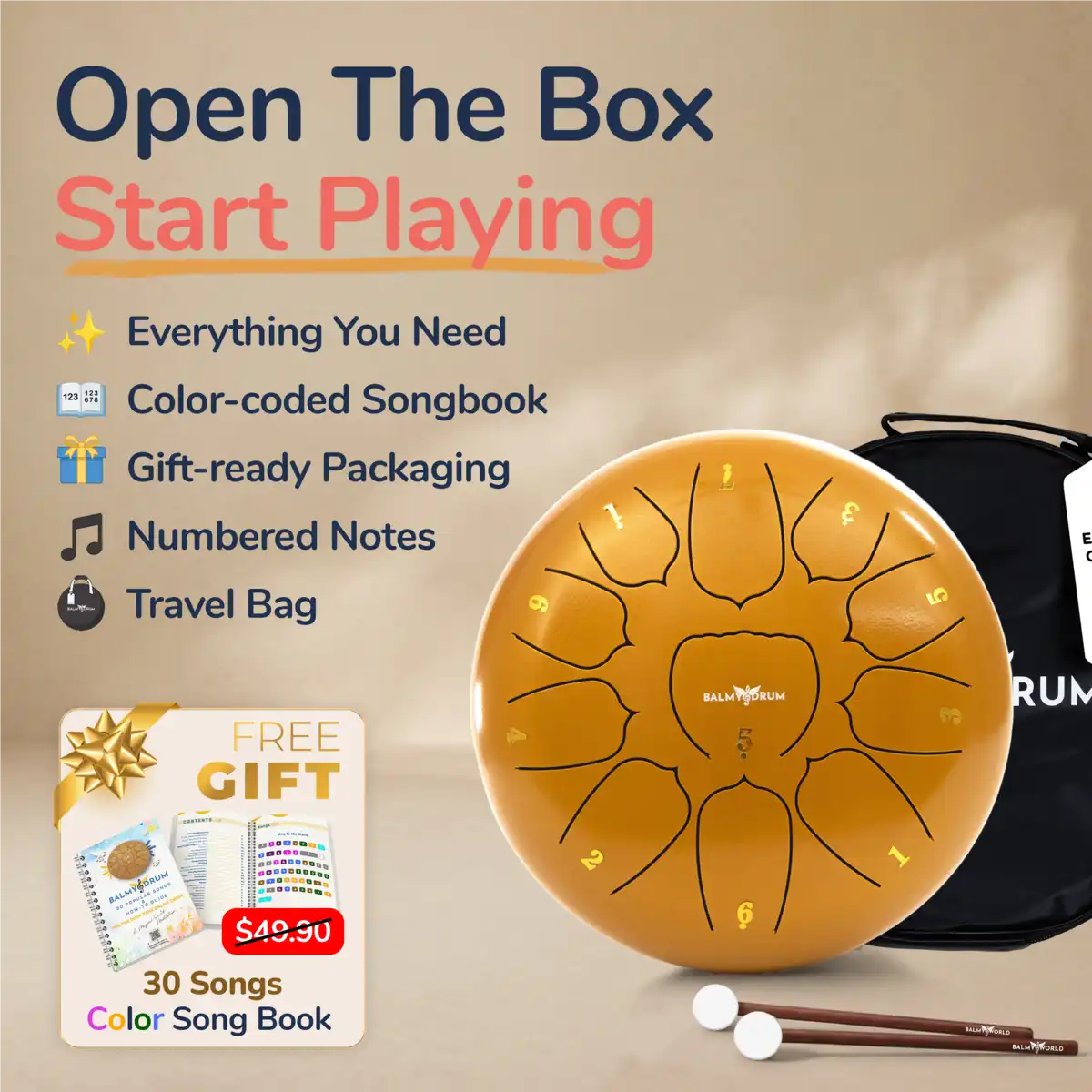 Steel Tongue Drum for Kids – The Calming Musical Gift for Children