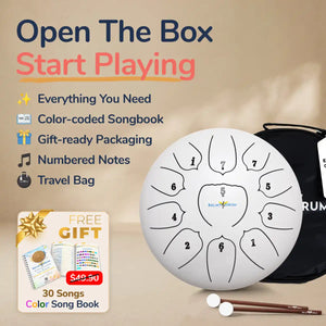 Steel Tongue Drum for Kids – The Calming Musical Gift for Children