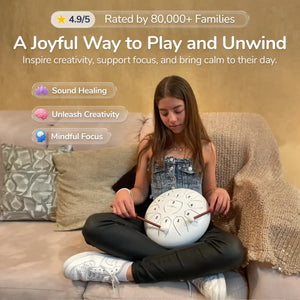 Steel Tongue Drum for Kids – The Calming Musical Gift for Children