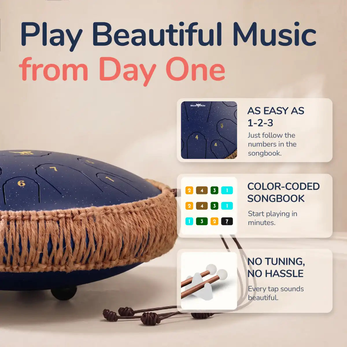 Steel Tongue Drum for Kids – The Calming Musical Gift for Children