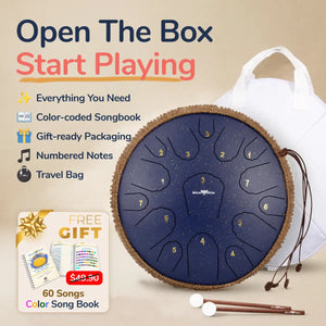 Steel Tongue Drum for Kids – The Calming Musical Gift for Children