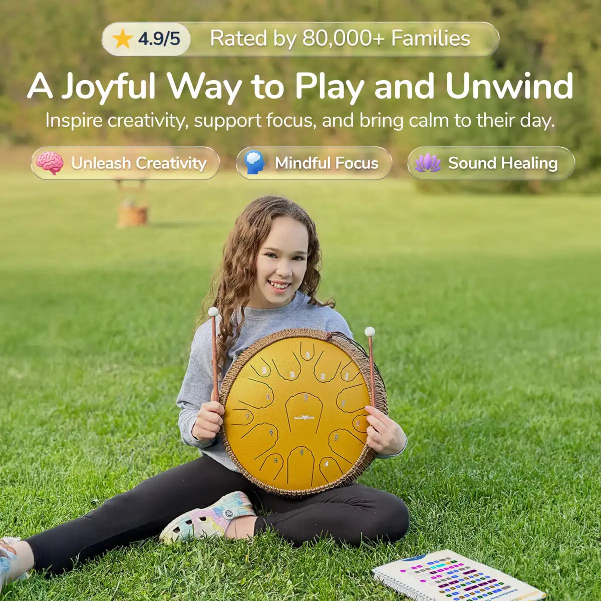Steel Tongue Drum for Kids – The Calming Musical Gift for Children