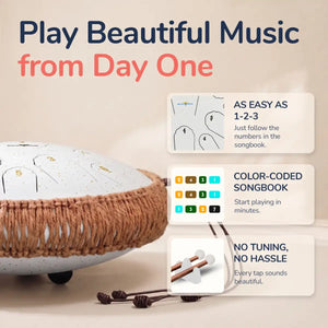 Steel Tongue Drum for Kids – The Calming Musical Gift for Children