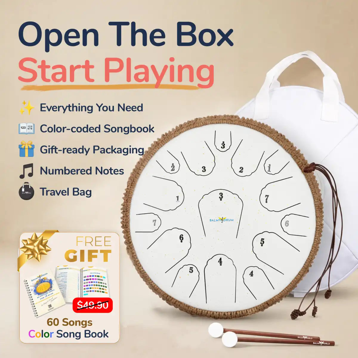 Steel Tongue Drum for Kids – The Calming Musical Gift for Children