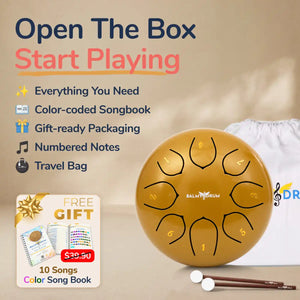 Steel Tongue Drum for Kids – The Calming Musical Gift for Children